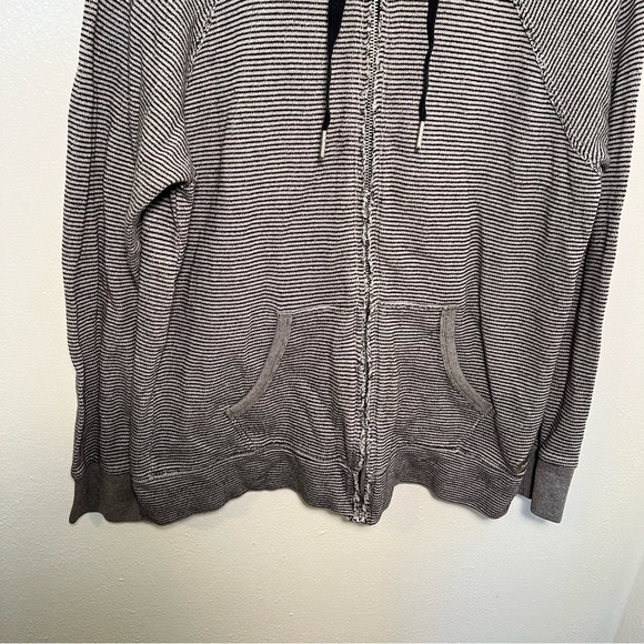 Calvin Klein Performance Zip Hoodie Gray Terry Cloth - Picture 3 of 11